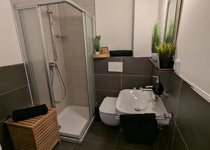 Stilvolle Am Paderquellgebiet Mit Terasse 公寓 帕德博恩